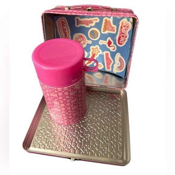 Barbie Lunchbox Thermos Set Alamo Drafthouse Exclusive - Picture 4 of 5